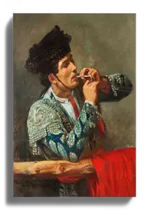 Matador Smoking Art Print: After the Bullfight (1873) by Mary Cassatt - Buy now