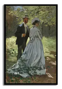 Kunstdruck: Paar im Wald – Impressionismus – bestell dir dein Poster