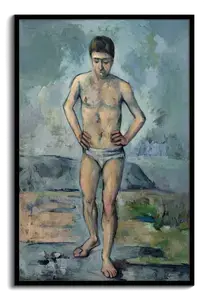 Paul Cezanne The Bather Art Print (1885) – Add this serene standing figure to your wall