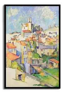Cezanne Gardanne Art Print – Order your Provence rooftops wall art now