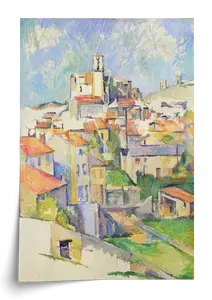 Cezanne Gardanne Art Print – Order your Provence rooftops wall art now
