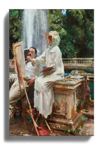 Art Print: John Singer Sargent The Fountain, Villa Torlonia 1907 – Add to your wall