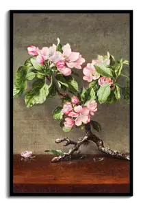 Apple Blossom Botanical Art Print – Order Yours by Martin Johnson Heade