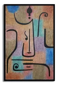 Paul Klee Archangel Premium Art Print – Order your colorful line art poster or canvas