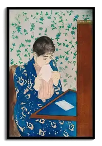 The Letter (1890–91) Art Print by Mary Cassatt – bring this reading scene to your wall