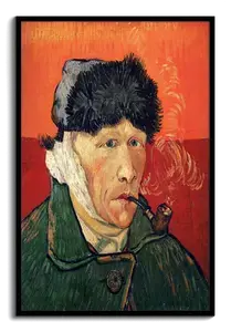 Van Gogh Self-Portrait Art Print – Bandaged Ear & Pipe – Order Yours Today