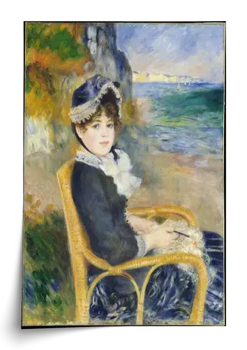 Auguste Renoir – Am Meeresufer Kunstdruck