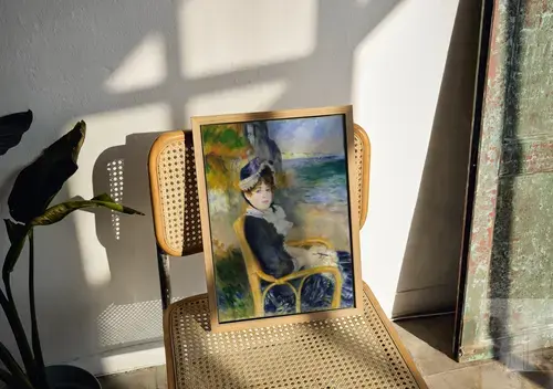 Auguste Renoir: By the Seashore Art Print