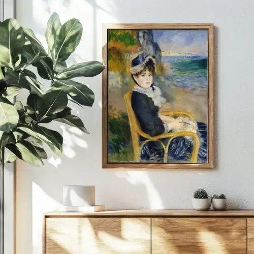 Auguste Renoir: By the Seashore Art Print