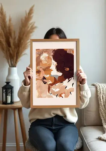 Georges de Feure Lady with Bird, Art Print