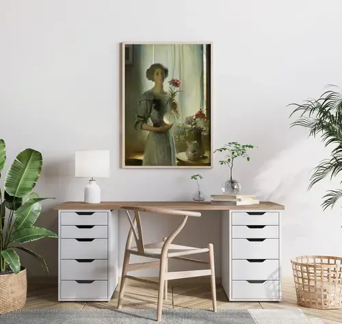 June by John White Alexander Art Print