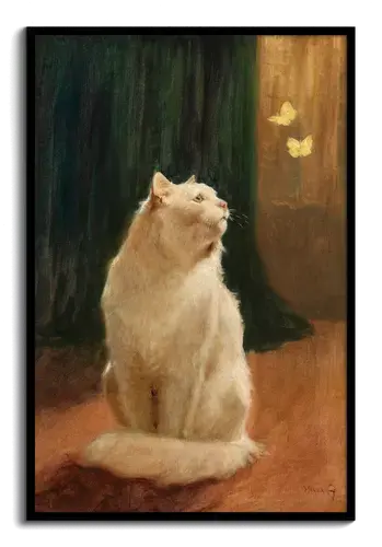 The White Cat - Pierre Bonnard Art Print