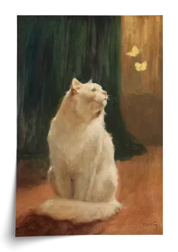 The White Cat - Pierre Bonnard Art Print