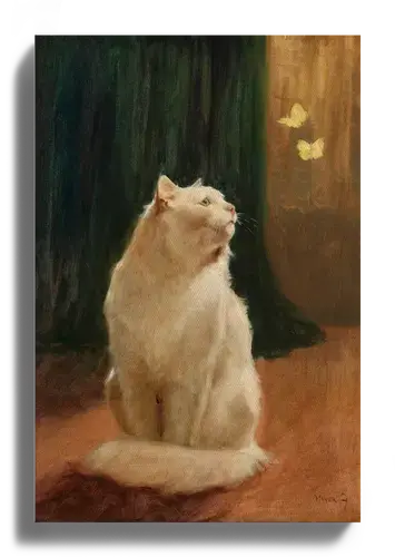 The White Cat - Pierre Bonnard Art Print