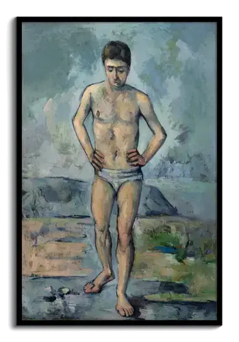 Paul Cézanne: Der Badende (1885) – Kunstdruck