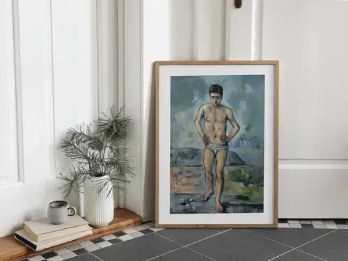 Paul Cézanne: The Bather (1885) Fine Art Print
