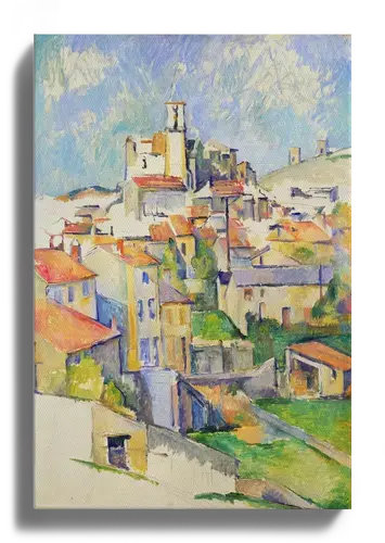 Paul Cézanne - Gardanne, Kunstdruck