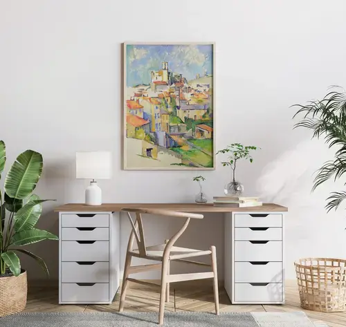 Paul Cézanne: Gardanne Art Print