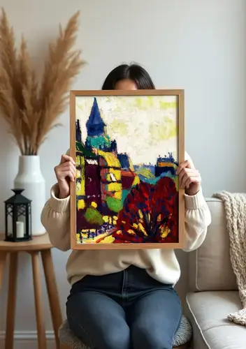 Saint-Germain-des-Prés, Paris, mit rotem Baum