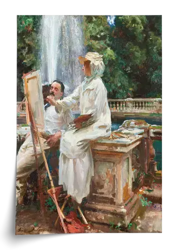 Der Brunnen, Villa Torlonia (1907) – Kunstdruck