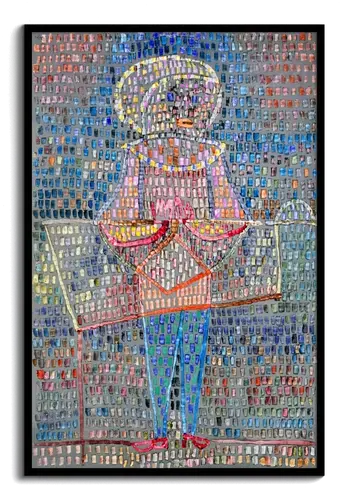 Boy in Fancy Dress by Paul Klee – Art Print