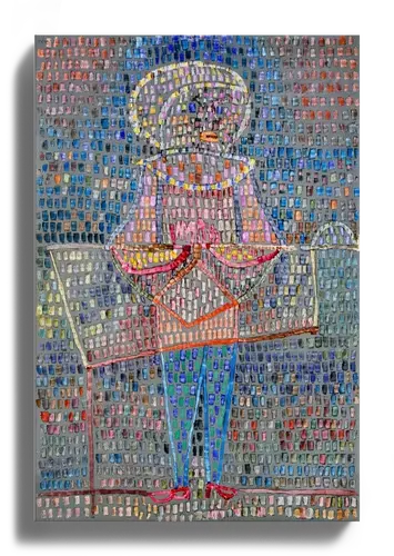 Boy in Fancy Dress by Paul Klee – Art Print