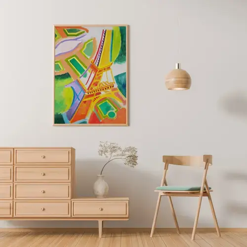 Robert Delaunay: Eiffel Tower (1924) Art Print