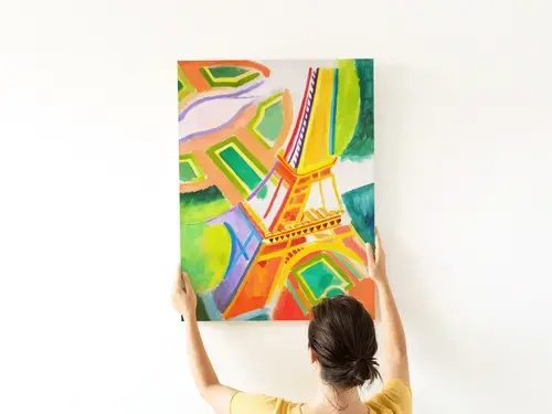 Robert Delaunay: Eiffel Tower (1924) Art Print