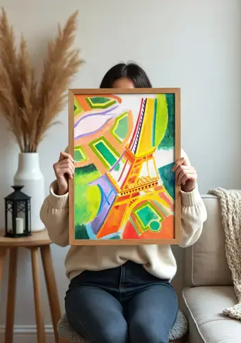 Robert Delaunay: Eiffel Tower (1924) Art Print