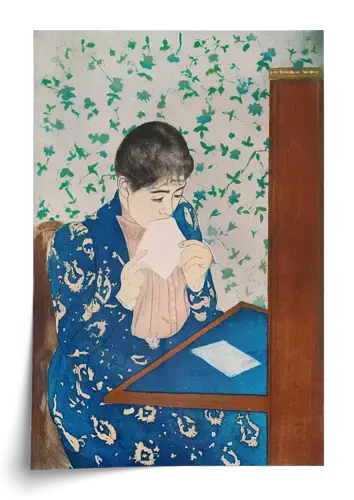 The Letter (1890-91) by Mary Cassatt - Art Print