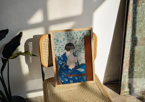 The Letter (1890-91) by Mary Cassatt - Art Print