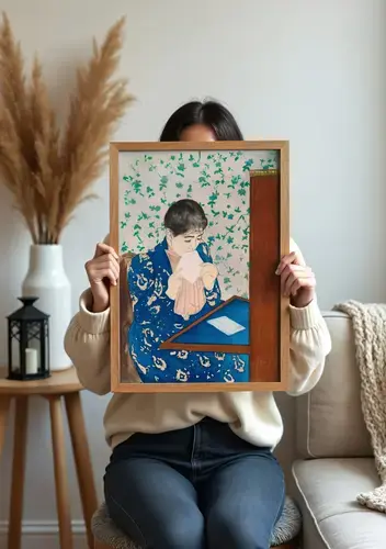 The Letter (1890-91) by Mary Cassatt - Art Print