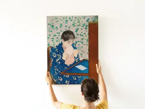 The Letter (1890-91) by Mary Cassatt - Art Print