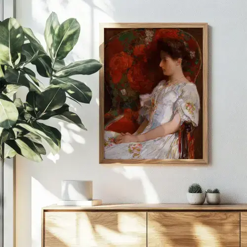 The Victorian Chair (1906) Art Print