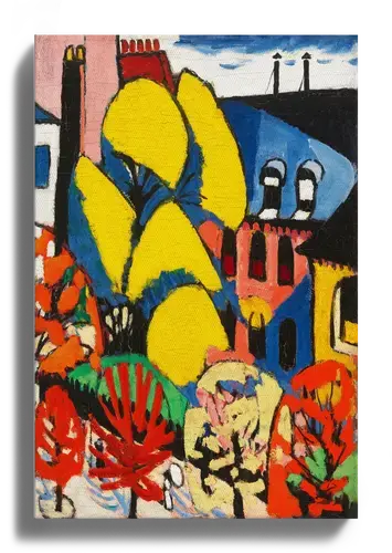 Trees (c. 1911-1914) by Henry Lyman Sayen Print