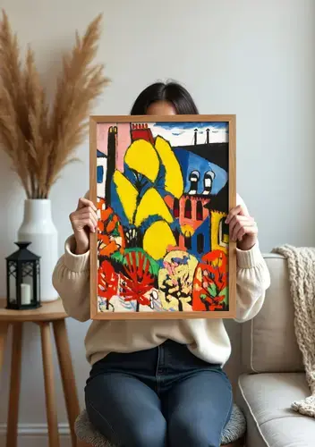 Trees (c. 1911-1914) by Henry Lyman Sayen Print