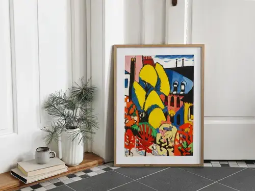 Trees (c. 1911-1914) by Henry Lyman Sayen Print