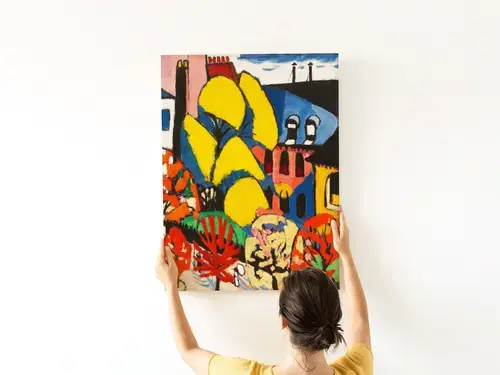 Trees (c. 1911-1914) by Henry Lyman Sayen Print