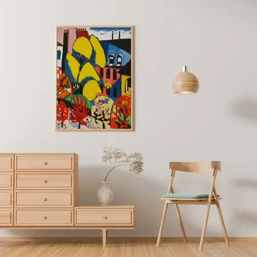 Trees (c. 1911-1914) by Henry Lyman Sayen Print