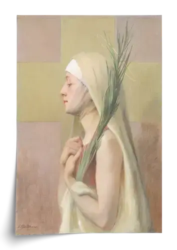 Saint Thecla (Une Martyre) - Art Print