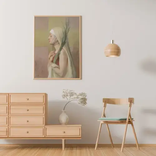 Saint Thecla (Une Martyre) - Art Print