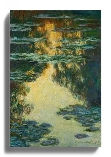 Water Lilies (1907) by Claude Monet – Art Print