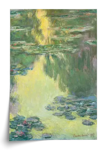 Water Lilies, 1907 (Detail) by Claude Monet