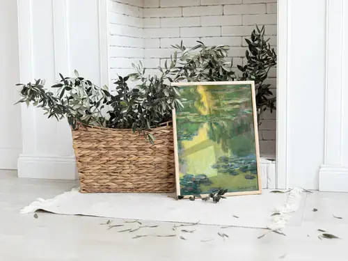 Water Lilies, 1907 (Detail) by Claude Monet