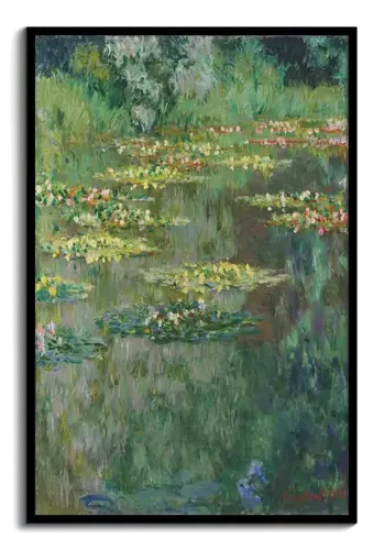 Water Lily Pond Impressionist Art Print
