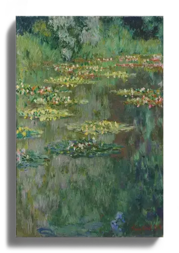 Water Lily Pond Impressionist Art Print
